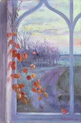 Lanternes au Coucher du Soleil